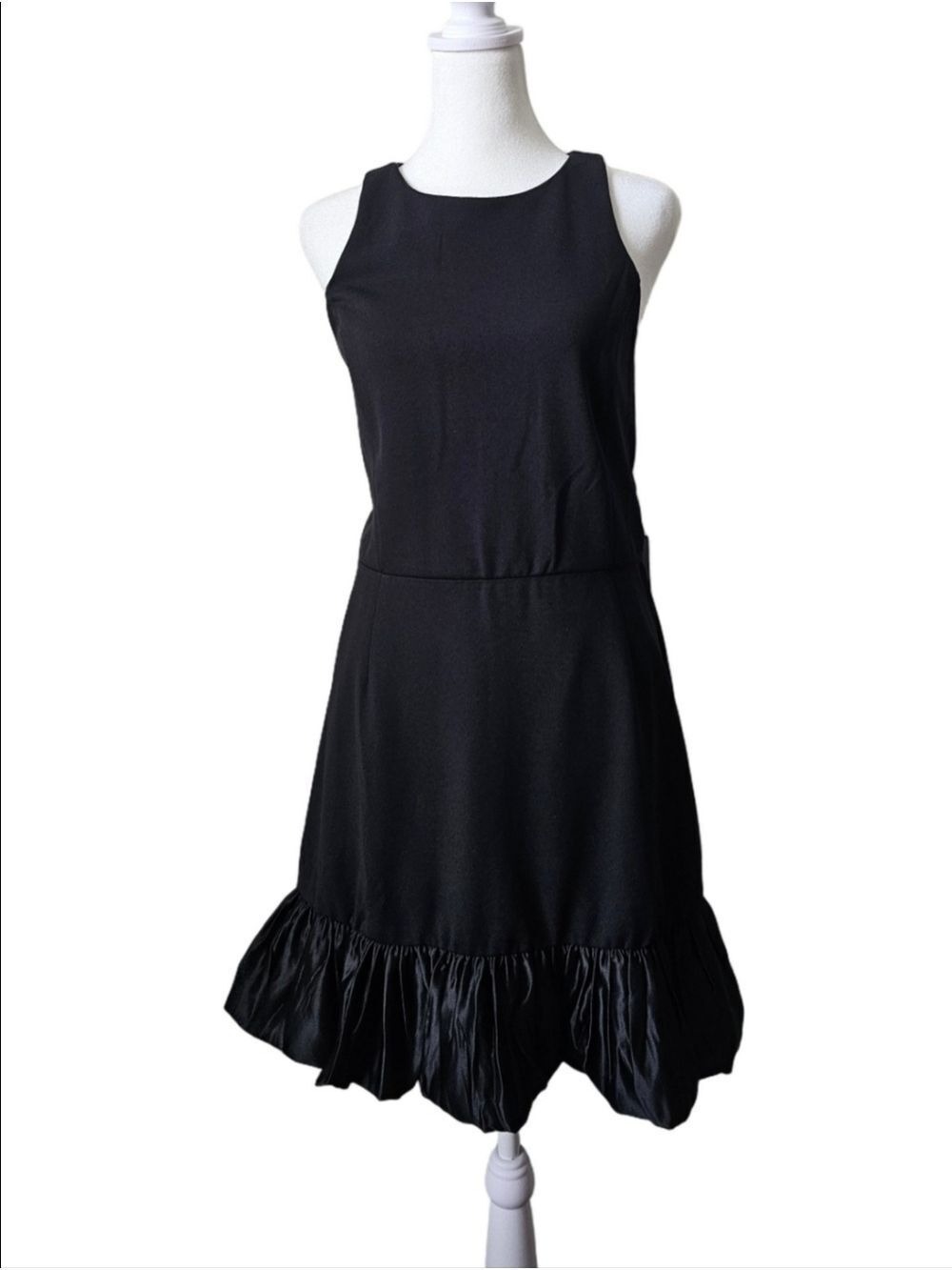 Laundry by Shelli Segal Black Fit & Flare Dress Size 12 - Picture 1 of 7